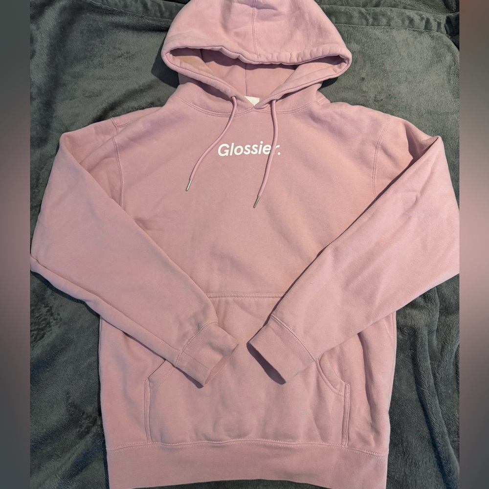 Glossier Pink Hoodie